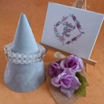 Opal Filigree Crystal Bracelets - Frosted White