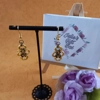 Pascal Chainmaille Earrings - Gold & Bronze