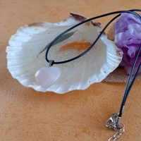 Milky Pink Heart Pendant