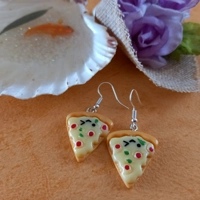 Pizza Earrings