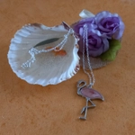 Pretty Flamingo In Resin - Pink Pretty Flamingo In Resin - Pink