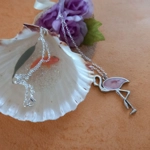 Pretty Flamingo In Resin - Pink Pretty Flamingo In Resin - Pink