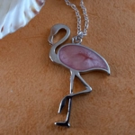 Pretty Flamingo In Resin - Pink Pretty Flamingo In Resin - Pink
