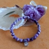 Purple Marble Bracelet
