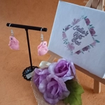 Rabbit Earrings - Pink