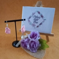 Rabbit Earrings - Pink