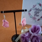 Rabbit Earrings - Pink