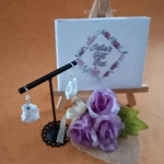 Rabbit Earrings - White