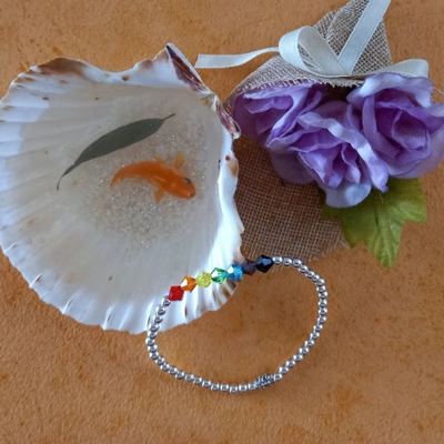 Rainbow Stretch Bracelet Rainbow Stretch Bracelet