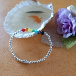 Rainbow Stretch Bracelet Rainbow Stretch Bracelet