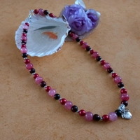 Rosy Apple Necklace