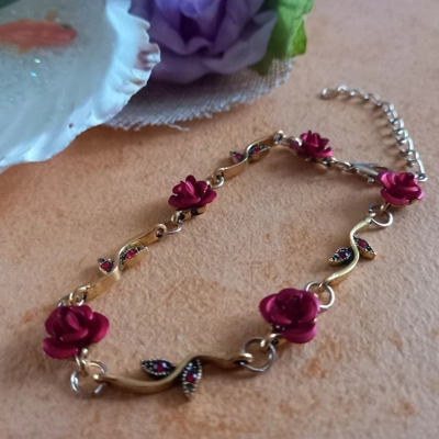Red Rose Bracelet Red Rose Bracelet