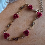 Red Rose Bracelet Red Rose Bracelet