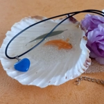 Royal Blue Heart Pendant Royal Blue Heart Pendant