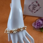 Sally Pearl Bracelet - Buttermilk