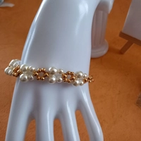 Sally Pearl Bracelet - Buttermilk