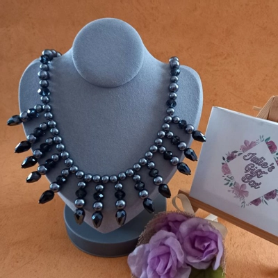 Skye Necklace - Hematite Skye Necklace - Hematite