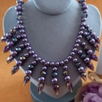 Skye Necklace - Purple Rainbow Skye Necklace - Purple Rainbow