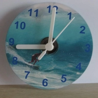 CD Clock - Surfer