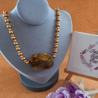 Tessa Necklace - Bronze Champagne