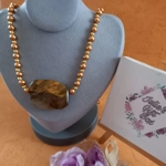 Tessa Necklace - Bronze Champagne Tessa Necklace - Bronze Champagne