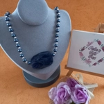 Tessa Necklace - Twilight Blue Tessa Necklace - Twilight Blue
