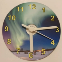CD Clock - The Northern Lights