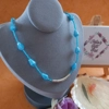 Zoe Necklace - Baby Blue