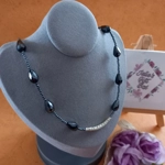 Zoe Necklace - Hematite Zoe Necklace - Hematite