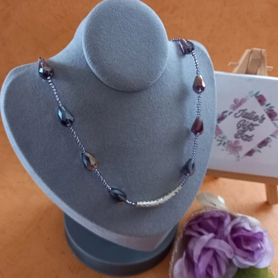 Zoe Necklace - Tanzanite Zoe Necklace - Tanzanite