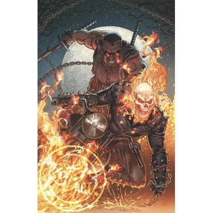 Blade & Ghost Rider 11x17 Print