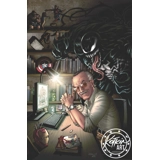 Stan Lee & Venom Metal Trading Card