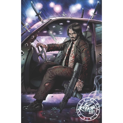 John Wick '69 Mustang 11x17 Print