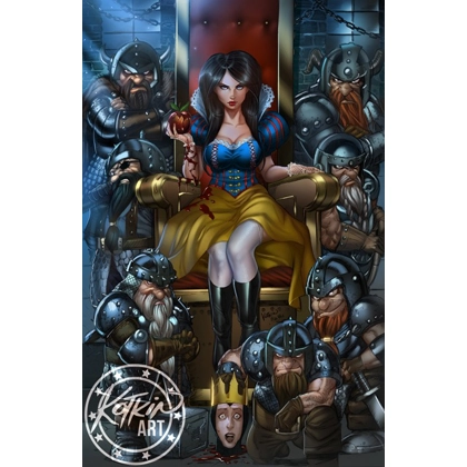 Snow White (Zenoscope) Metal Trading Card