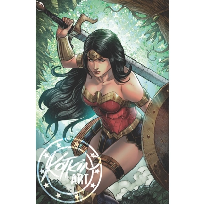 Wonder Woman Metal Trading Card