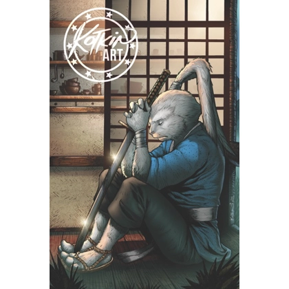 Usagi Yojimbo Metal Trading Card