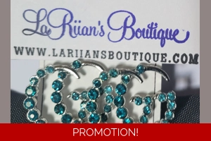 Blue GG Earrings