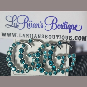 Blue GG Earrings
