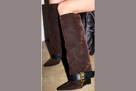 Chocolate Brown Wedges