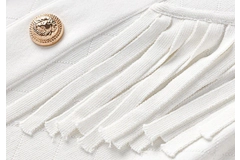 Military Style Fringe Mini