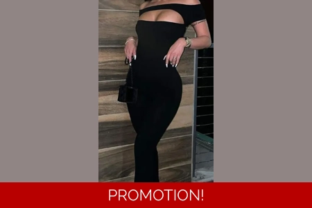 Off Shoulder Jumpsuit