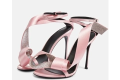 Yellow Satin Rhinestone