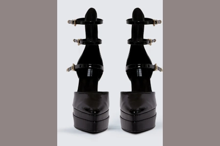 Platform Black Shoes