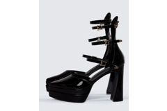 Platform Black Shoes