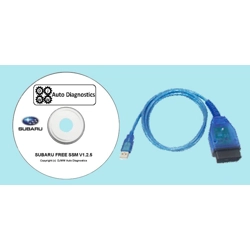 subaru baja USB OBD2 II FTDI KKL lead works with FreeSSM V1.2.5