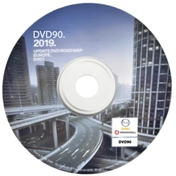 2019 Latest Release Vauxhall / Opel DVD90 Sat Nav DVD Disc