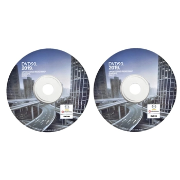 2019 Latest Release Vauxhall / Opel DVD90 Sat Nav DVD 2 Disc Set