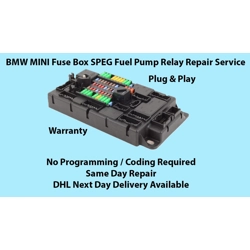 BMW MINI Fuse Box SPEG Fuel Pump Relay Repair Service
