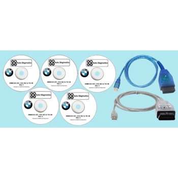BMW DIS V44 V57 SSS V63 TIS V8 inpa diagnostic software & usb + DCAN