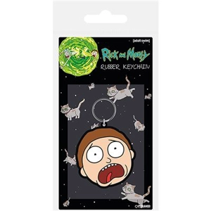 Terrified Morty Keyring